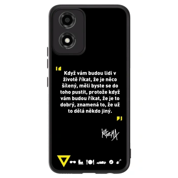 Obal pre Motorola Moto E14 - Kazma - MĚLI BYSTE SE DO TOHO PUSTIT
