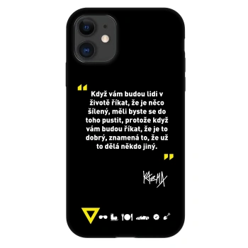 Obal pre Apple iPhone 11 - Kazma - MĚLI BYSTE SE DO TOHO PUSTIT