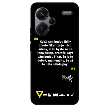 Obal pre Xiaomi Redmi Note 13 Pro+ 5G - Kazma - MĚLI BYSTE SE DO TOHO PUSTIT