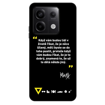 Obal pre Xiaomi Redmi Note 13 Pro 5G - Kazma - MĚLI BYSTE SE DO TOHO PUSTIT
