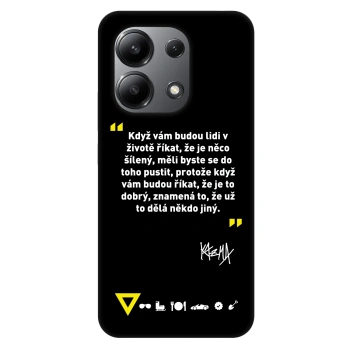 Picasee Fashion Case pre Xiaomi Redmi Note 13 4G - Kazma - MĚLI BYSTE SE DO TOHO PUSTIT