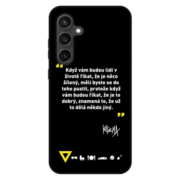 Obal pre Samsung Galaxy S24 FE S721B - Kazma - MĚLI BYSTE SE DO TOHO PUSTIT