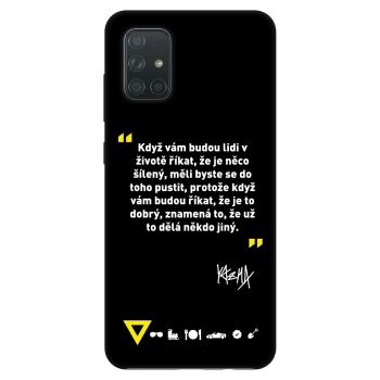Obal pre Samsung Galaxy A71 A715F - Kazma - MĚLI BYSTE SE DO TOHO PUSTIT