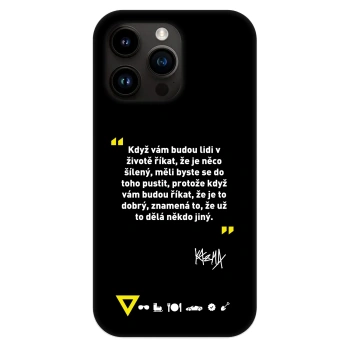 Obal pre Apple iPhone 13 Pro - Kazma - MĚLI BYSTE SE DO TOHO PUSTIT