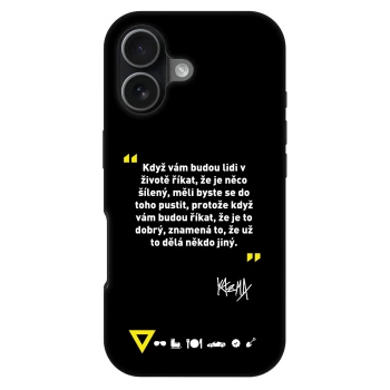 Obal pre Apple iPhone 17 - Kazma - MĚLI BYSTE SE DO TOHO PUSTIT