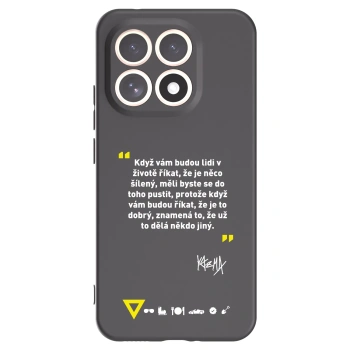 Picasee silikónový čierny obal pre Xiaomi 15T - Kazma - MĚLI BYSTE SE DO TOHO PUSTIT