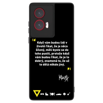 Obal pre Motorola Edge 50 Fusion - Kazma - MĚLI BYSTE SE DO TOHO PUSTIT