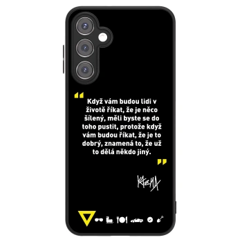 Picasee ULTIMATE CASE pro Samsung Galaxy A16 4G - Kazma - MĚLI BYSTE SE DO TOHO PUSTIT