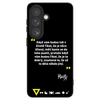 Picasee ULTIMATE CASE pro Samsung Galaxy S26 - Kazma - MĚLI BYSTE SE DO TOHO PUSTIT