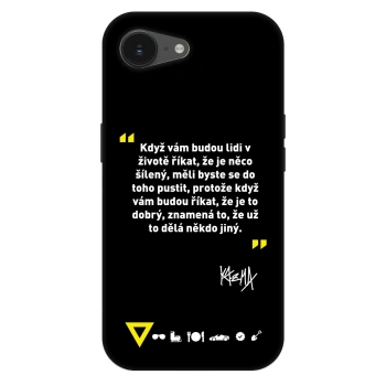 Obal pre Apple iPhone 17e - Kazma - MĚLI BYSTE SE DO TOHO PUSTIT