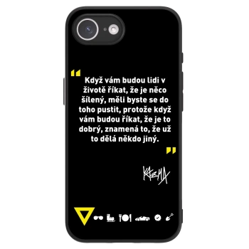 Picasee ULTIMATE CASE pro Apple iPhone 17e - Kazma - MĚLI BYSTE SE DO TOHO PUSTIT