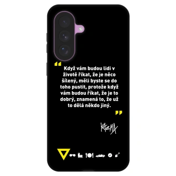 Picasee Fashion Case pre Samsung Galaxy A57 5G - Kazma - MĚLI BYSTE SE DO TOHO PUSTIT