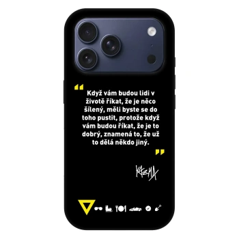 Picasee Fashion Case MagSafe pre Apple iPhone 18 Pro - Kazma - MĚLI BYSTE SE DO TOHO PUSTIT