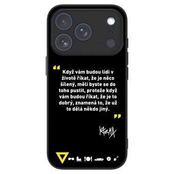 Picasee ULTIMATE CASE pro Apple iPhone 18 Pro - Kazma - MĚLI BYSTE SE DO TOHO PUSTIT
