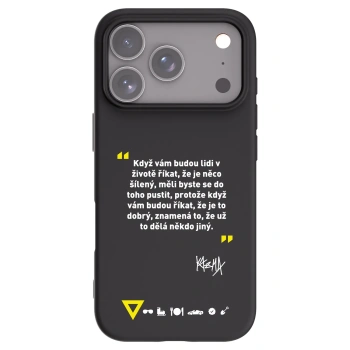Obal pre Apple iPhone 18 Pro - Kazma - MĚLI BYSTE SE DO TOHO PUSTIT