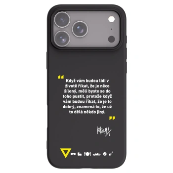 Obal pre Apple iPhone 18 Pro Max - Kazma - MĚLI BYSTE SE DO TOHO PUSTIT