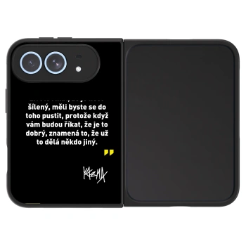 Picasee ULTIMATE CASE pro Apple iPhone Ultra - Kazma - MĚLI BYSTE SE DO TOHO PUSTIT