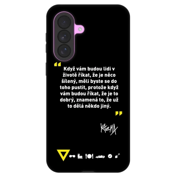 Picasee Fashion Case pre Samsung Galaxy A37 - Kazma - MĚLI BYSTE SE DO TOHO PUSTIT