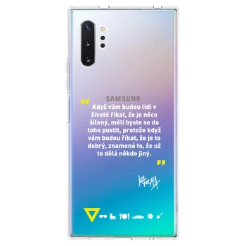 Obal pre Samsung Galaxy Note 10+ N975F - Kazma - MĚLI BYSTE SE DO TOHO PUSTIT