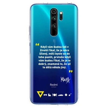 Obal pre Xiaomi Redmi Note 8 Pro - Kazma - MĚLI BYSTE SE DO TOHO PUSTIT
