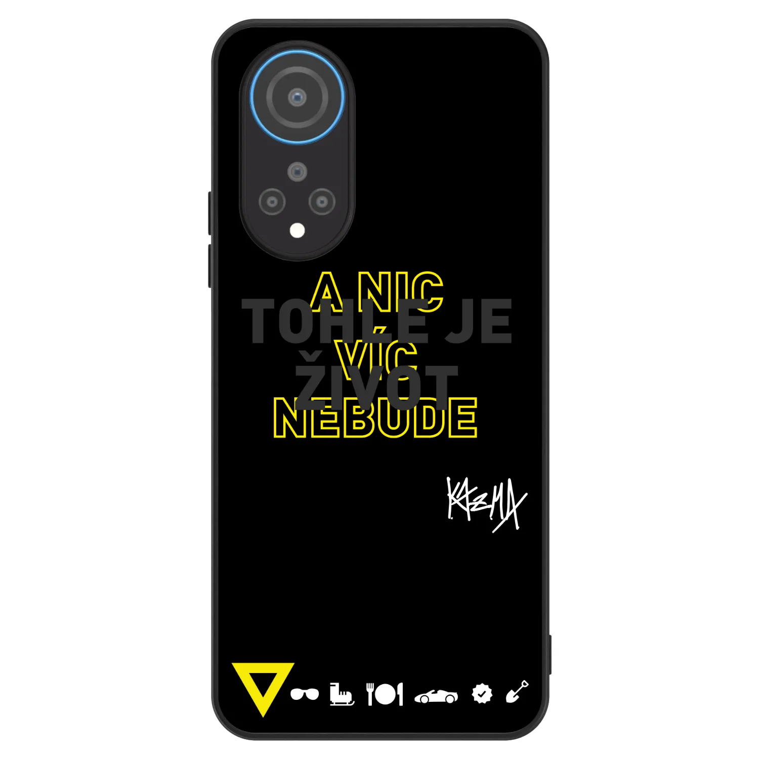 Picasee ULTIMATE CASE pro Honor X7 - Kazma - TOHLE JE ŽIVOT A NIC VÍC NEBUDE