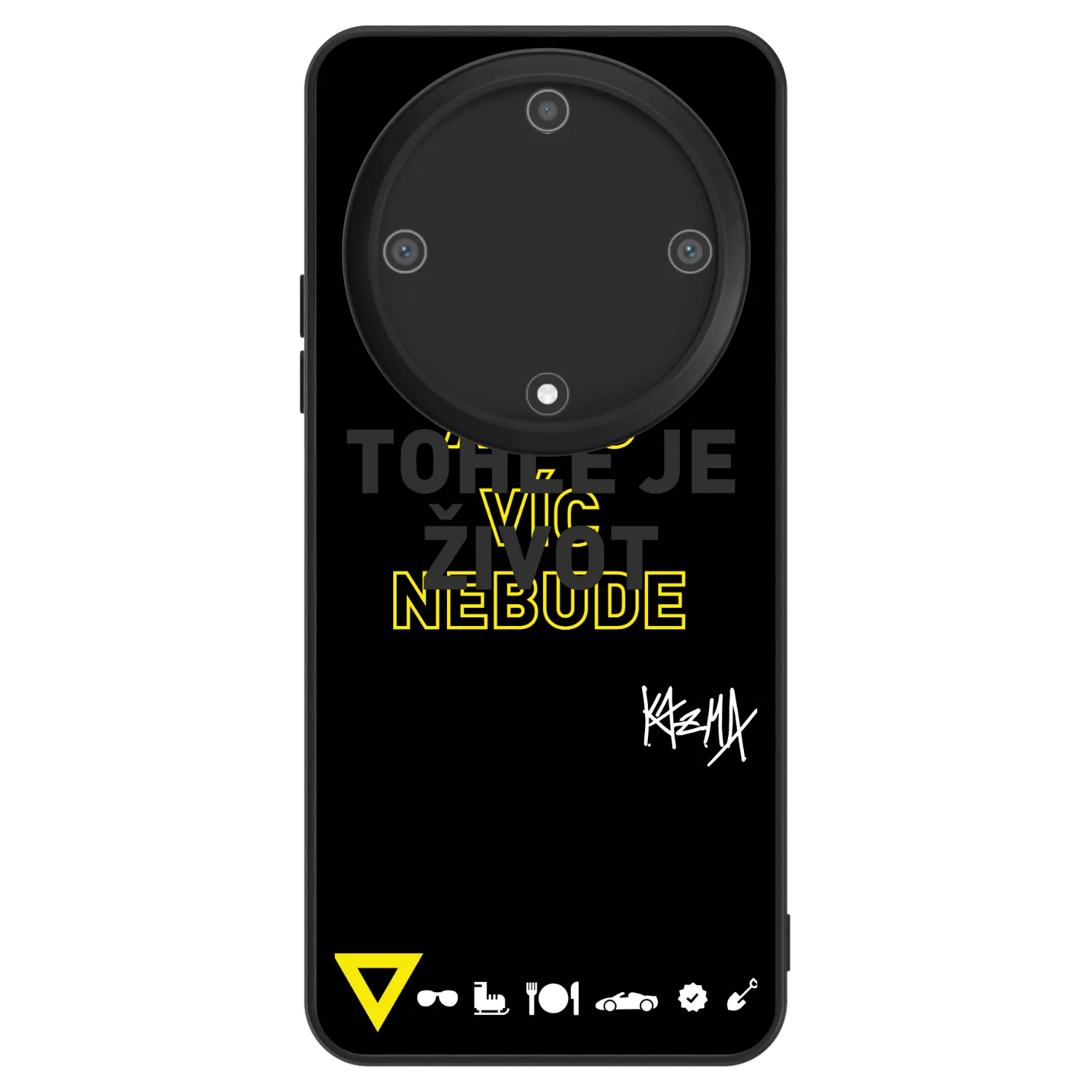 Picasee ULTIMATE CASE pro Honor Magic5 Lite 5G - Kazma - TOHLE JE ŽIVOT A NIC VÍC NEBUDE