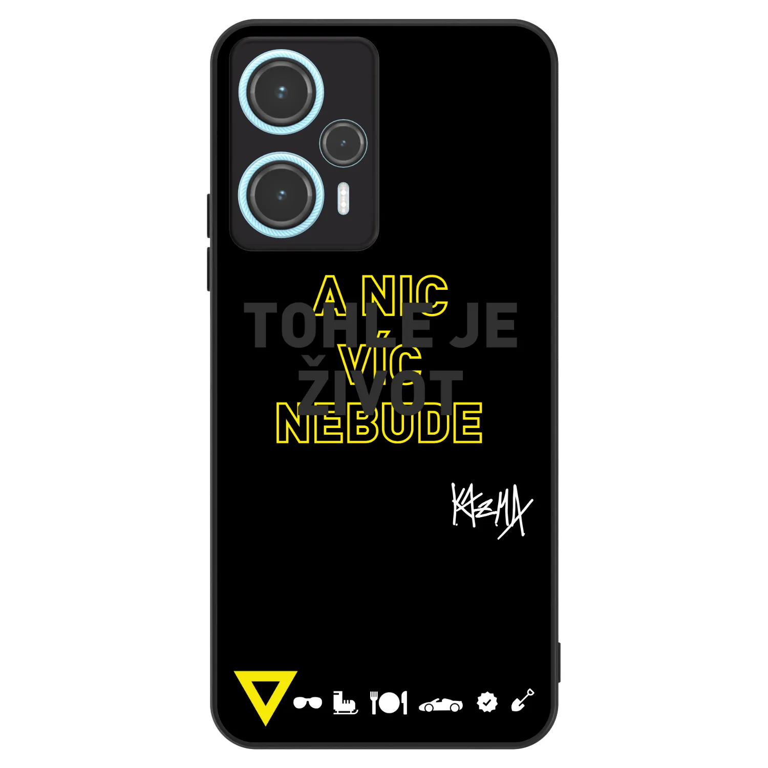 Picasee ULTIMATE CASE pro Xiaomi Poco F5 - Kazma - TOHLE JE ŽIVOT A NIC VÍC NEBUDE