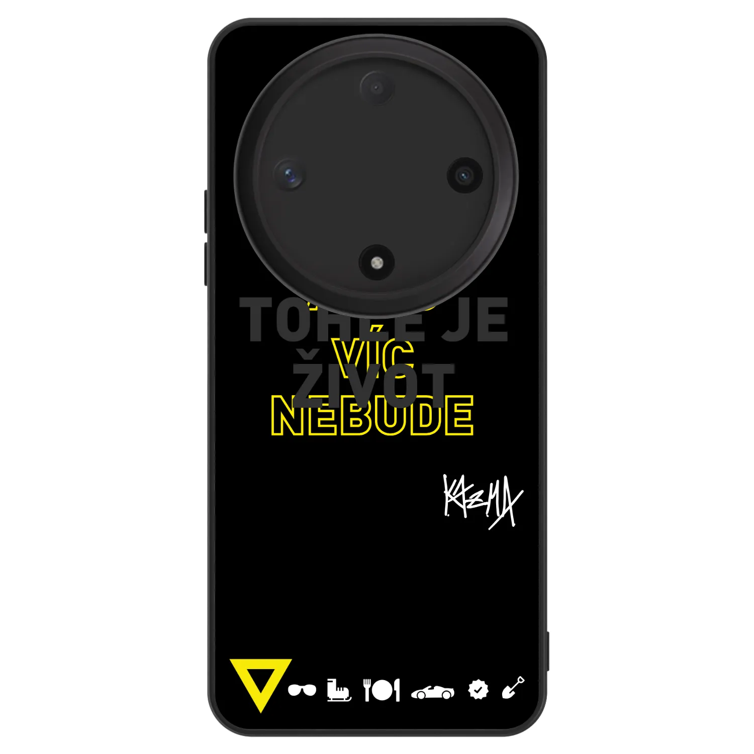 Picasee ULTIMATE CASE pro Honor Magic6 Lite 5G - Kazma - TOHLE JE ŽIVOT A NIC VÍC NEBUDE