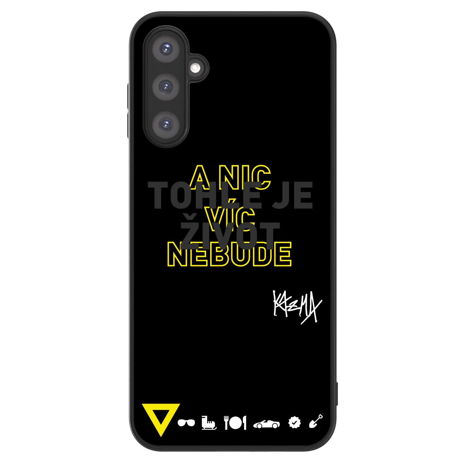 Picasee ULTIMATE CASE pro Samsung Galaxy A05s A057G - Kazma - TOHLE JE ŽIVOT A NIC VÍC NEBUDE