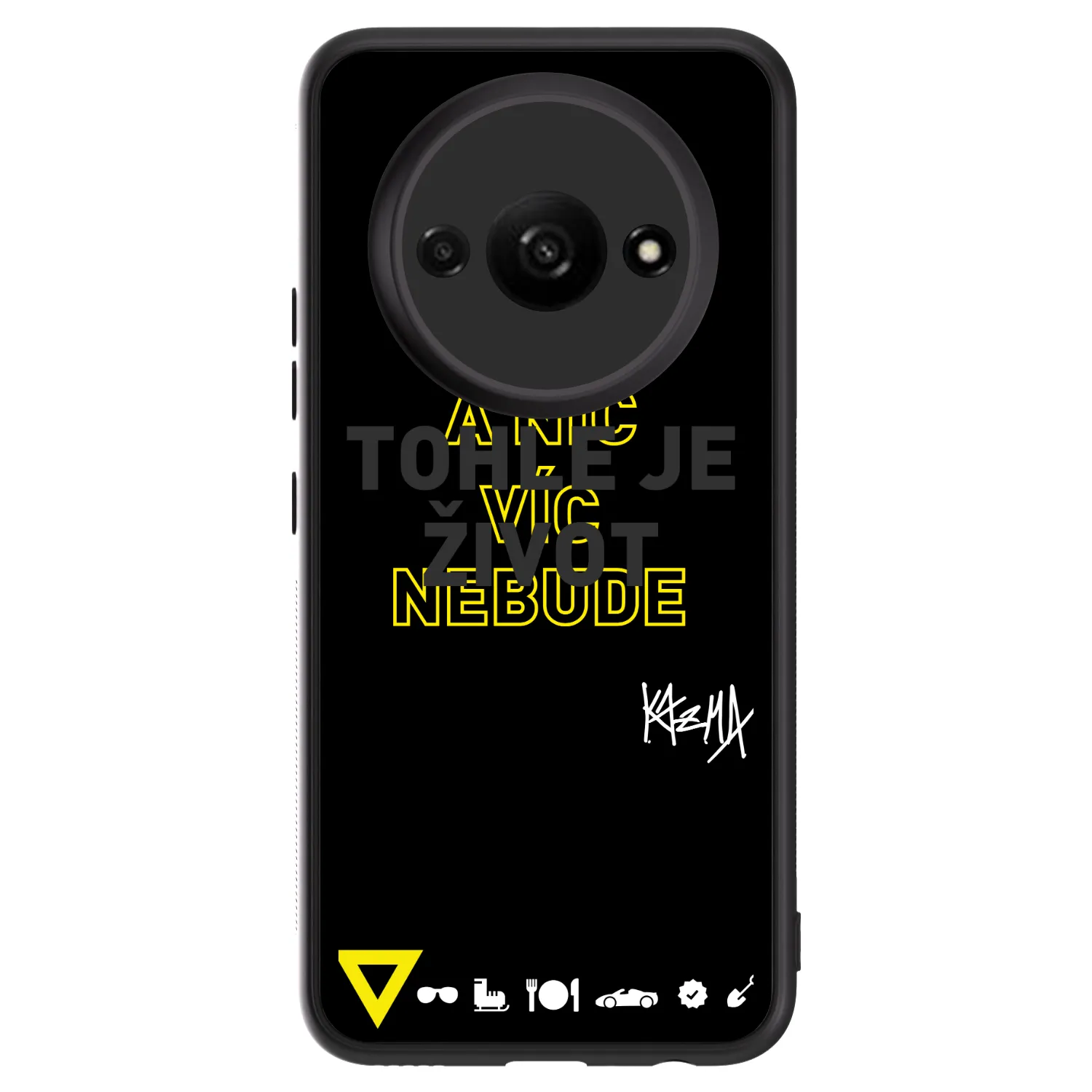 Picasee ULTIMATE CASE pro Xiaomi Redmi A3 - Kazma - TOHLE JE ŽIVOT A NIC VÍC NEBUDE