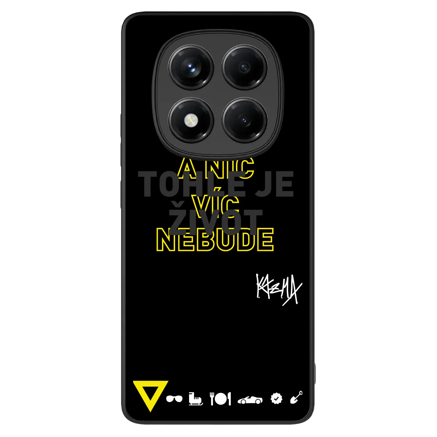 Picasee ULTIMATE CASE pro Xiaomi Redmi Note 14 Pro+ 5G - Kazma - TOHLE JE ŽIVOT A NIC VÍC NEBUDE
