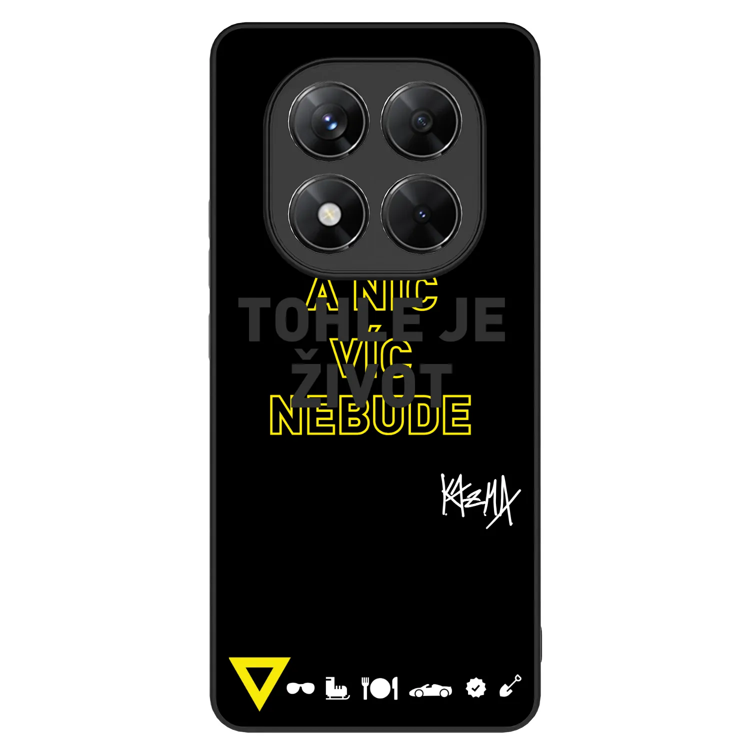 ULTIMATE CASE pro Xiaomi Redmi Note 14 Pro 5G - Kazma - TOHLE JE ŽIVOT A NIC VÍC NEBUDE