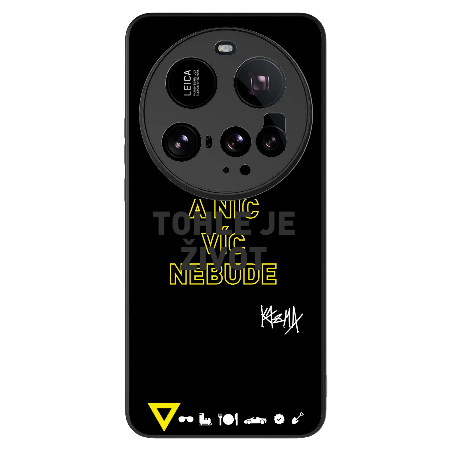 Picasee ULTIMATE CASE pro Xiaomi 15 Ultra - Kazma - TOHLE JE ŽIVOT A NIC VÍC NEBUDE