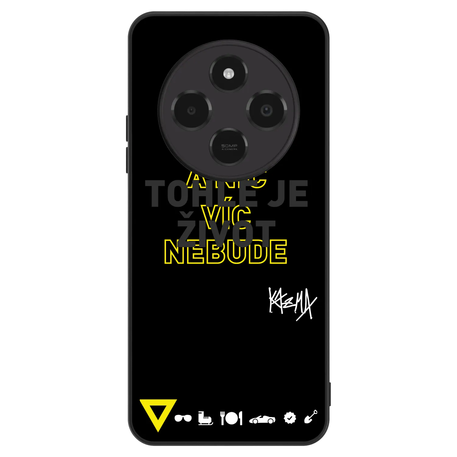 Picasee ULTIMATE CASE pro Xiaomi Poco C75 - Kazma - TOHLE JE ŽIVOT A NIC VÍC NEBUDE