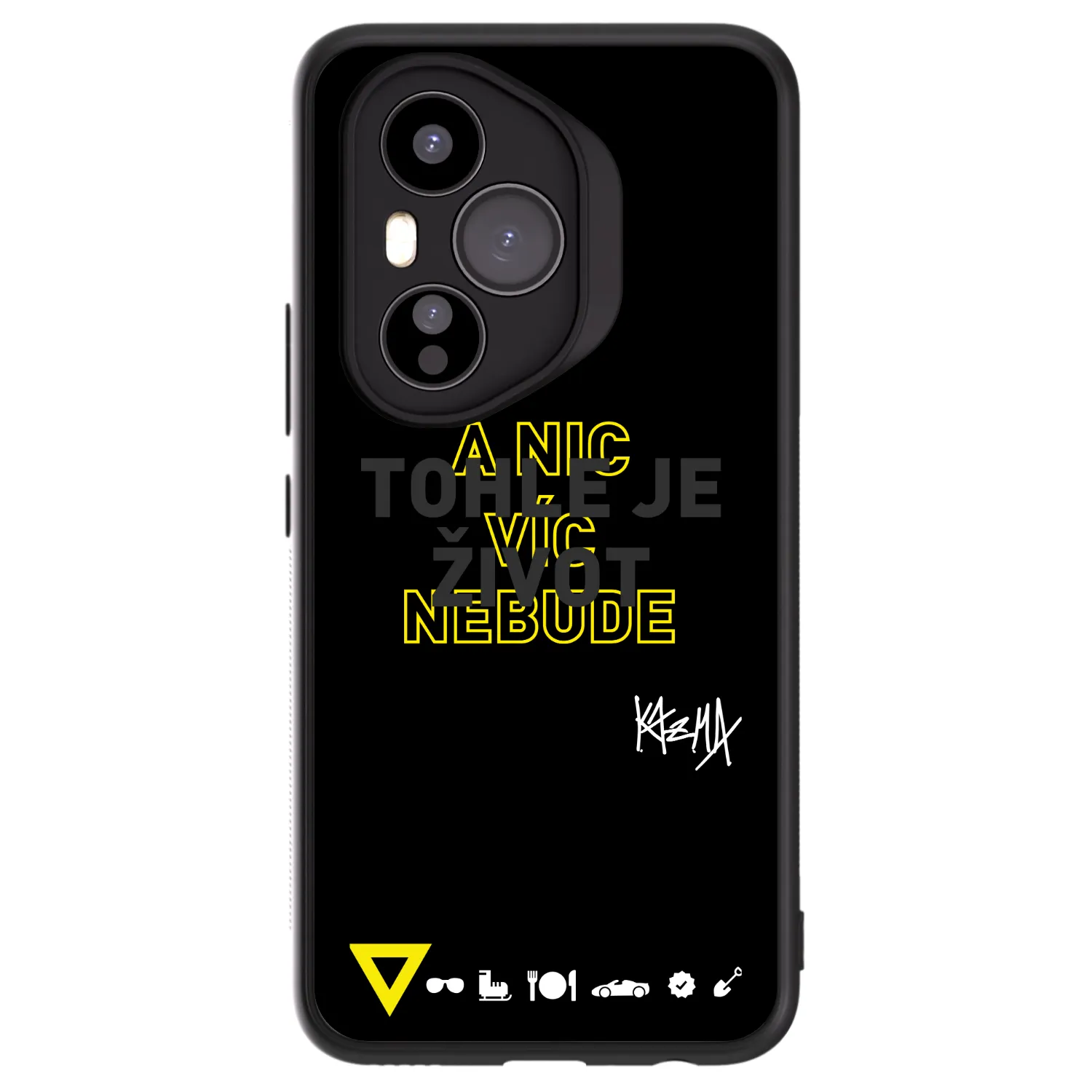 Picasee ULTIMATE CASE pro Honor 400 Pro 5G - Kazma - TOHLE JE ŽIVOT A NIC VÍC NEBUDE