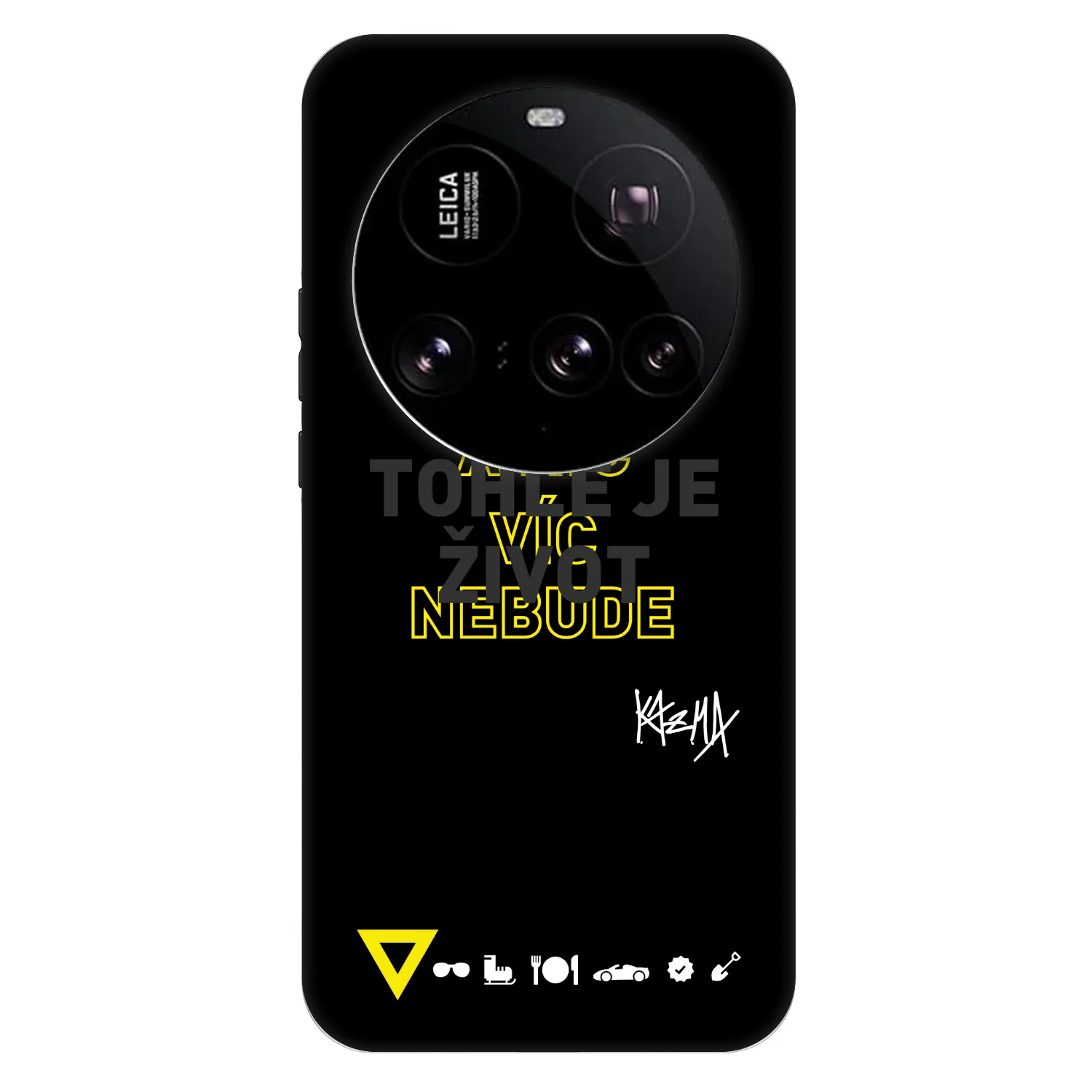 Picasee Fashion Case pre Xiaomi 15 Ultra - Kazma - TOHLE JE ŽIVOT A NIC VÍC NEBUDE