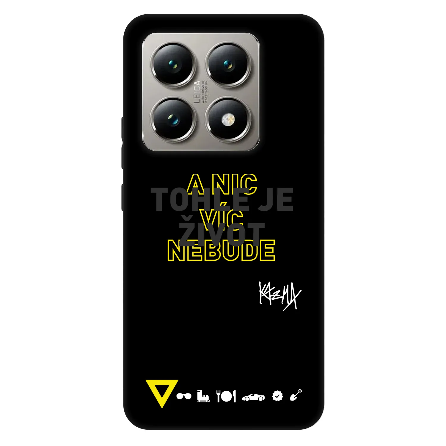 Picasee Fashion Case pre Xiaomi 14T Pro - Kazma - TOHLE JE ŽIVOT A NIC VÍC NEBUDE