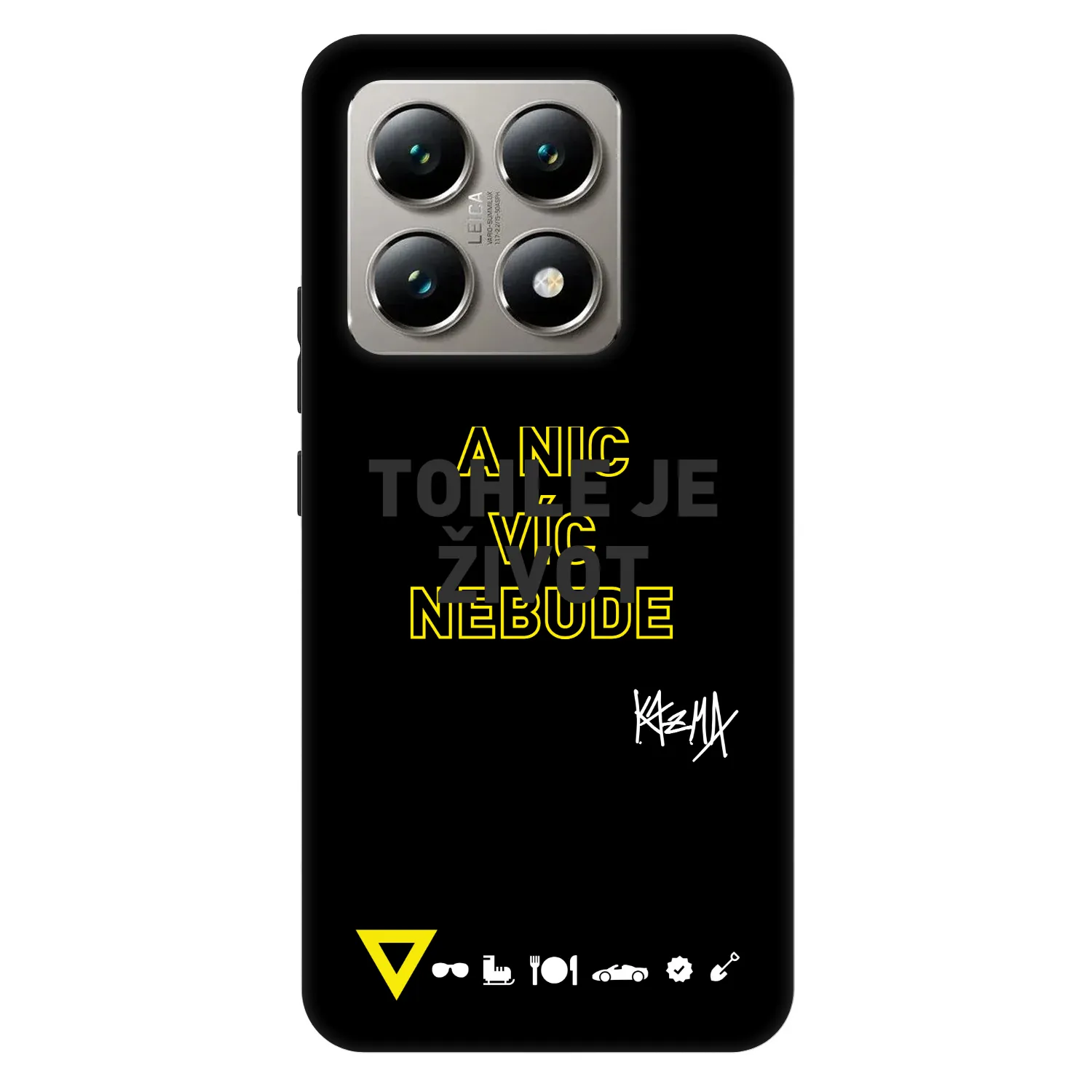 Picasee Fashion Case pre Xiaomi 14T - Kazma - TOHLE JE ŽIVOT A NIC VÍC NEBUDE