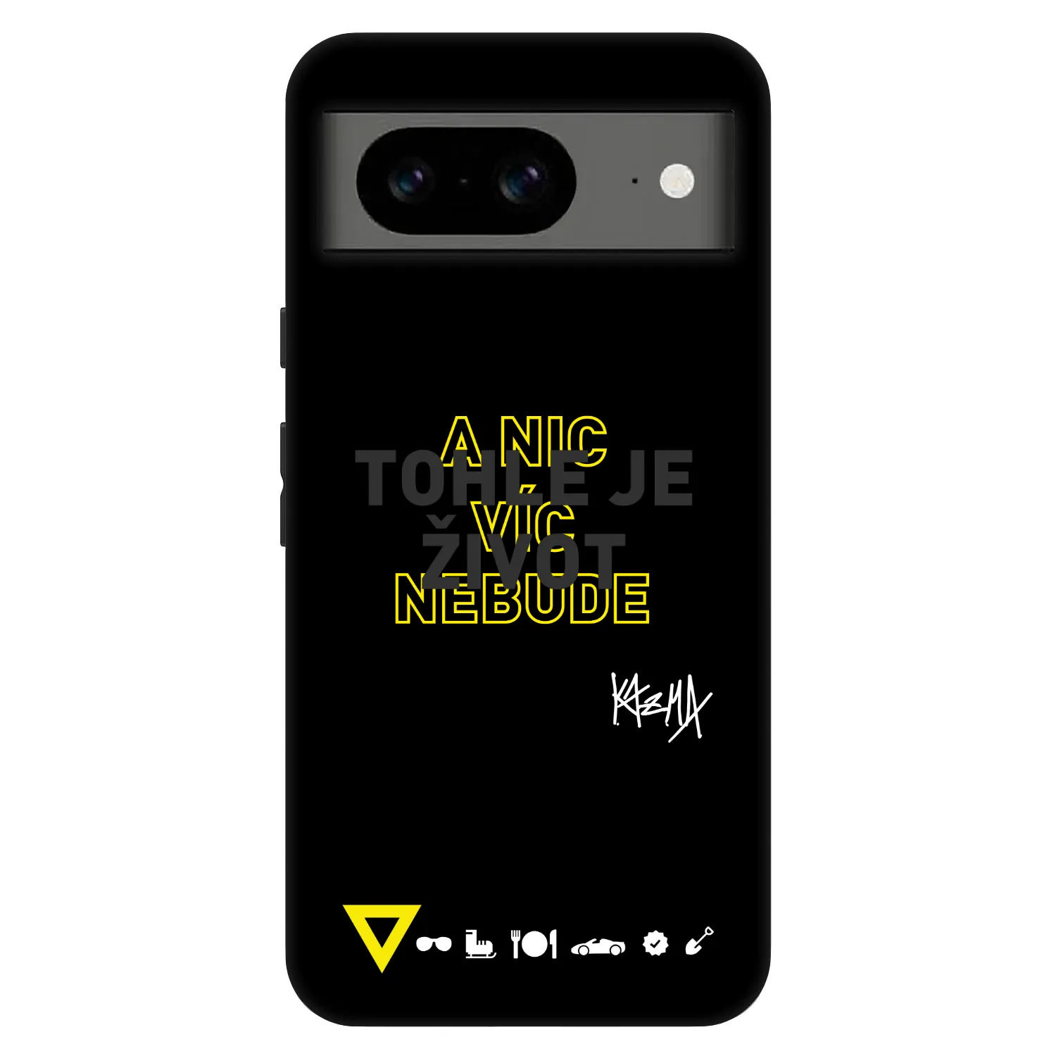 Picasee Fashion Case pre Google Pixel 8 Pro - Kazma - TOHLE JE ŽIVOT A NIC VÍC NEBUDE