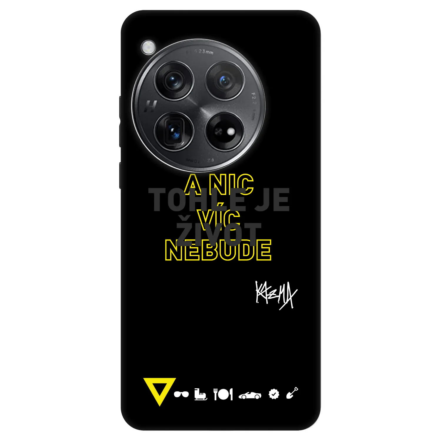 Picasee Fashion Case pre OnePlus 12 5G - Kazma - TOHLE JE ŽIVOT A NIC VÍC NEBUDE