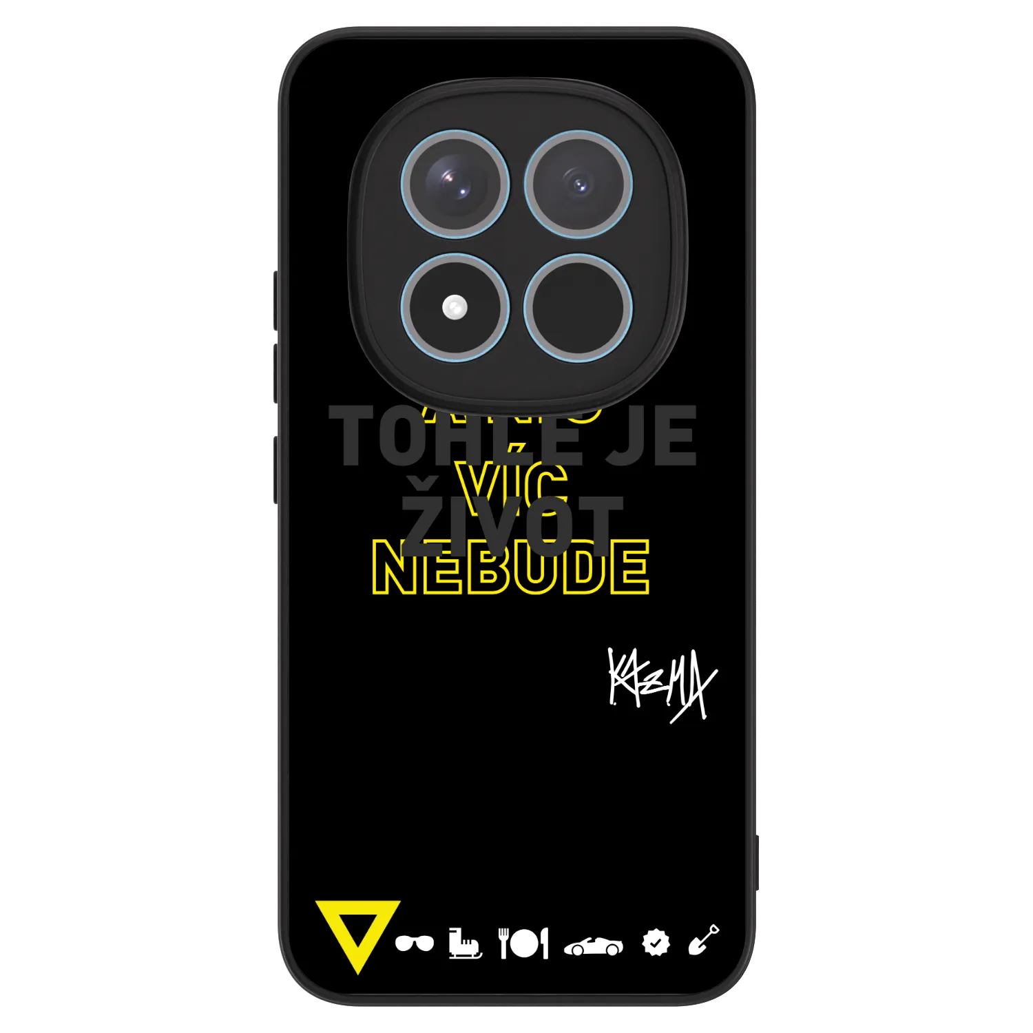 ULTIMATE CASE pro Xiaomi Redmi Note 15 Pro+ - Kazma - TOHLE JE ŽIVOT A NIC VÍC NEBUDE
