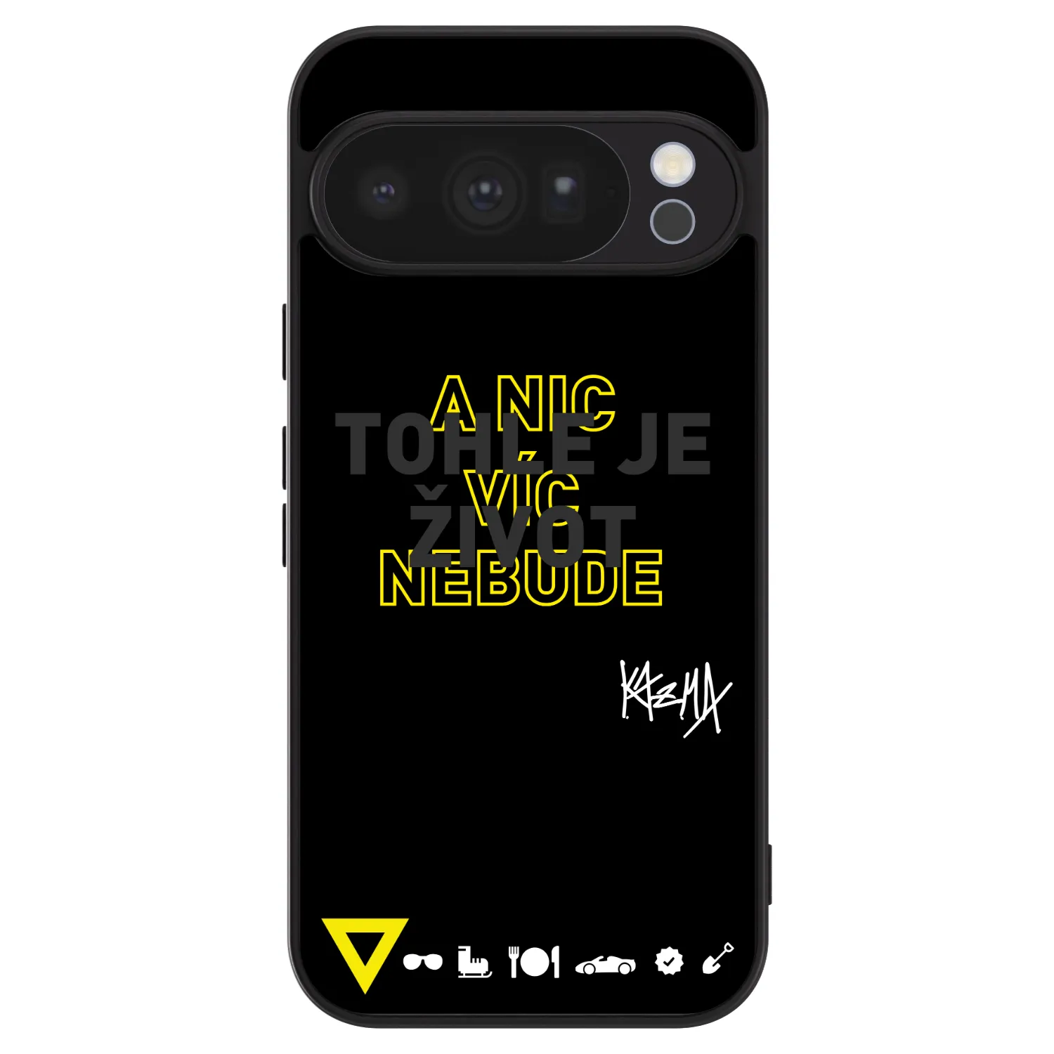 Picasee ULTIMATE CASE pro Google Pixel 10 Pro - Kazma - TOHLE JE ŽIVOT A NIC VÍC NEBUDE