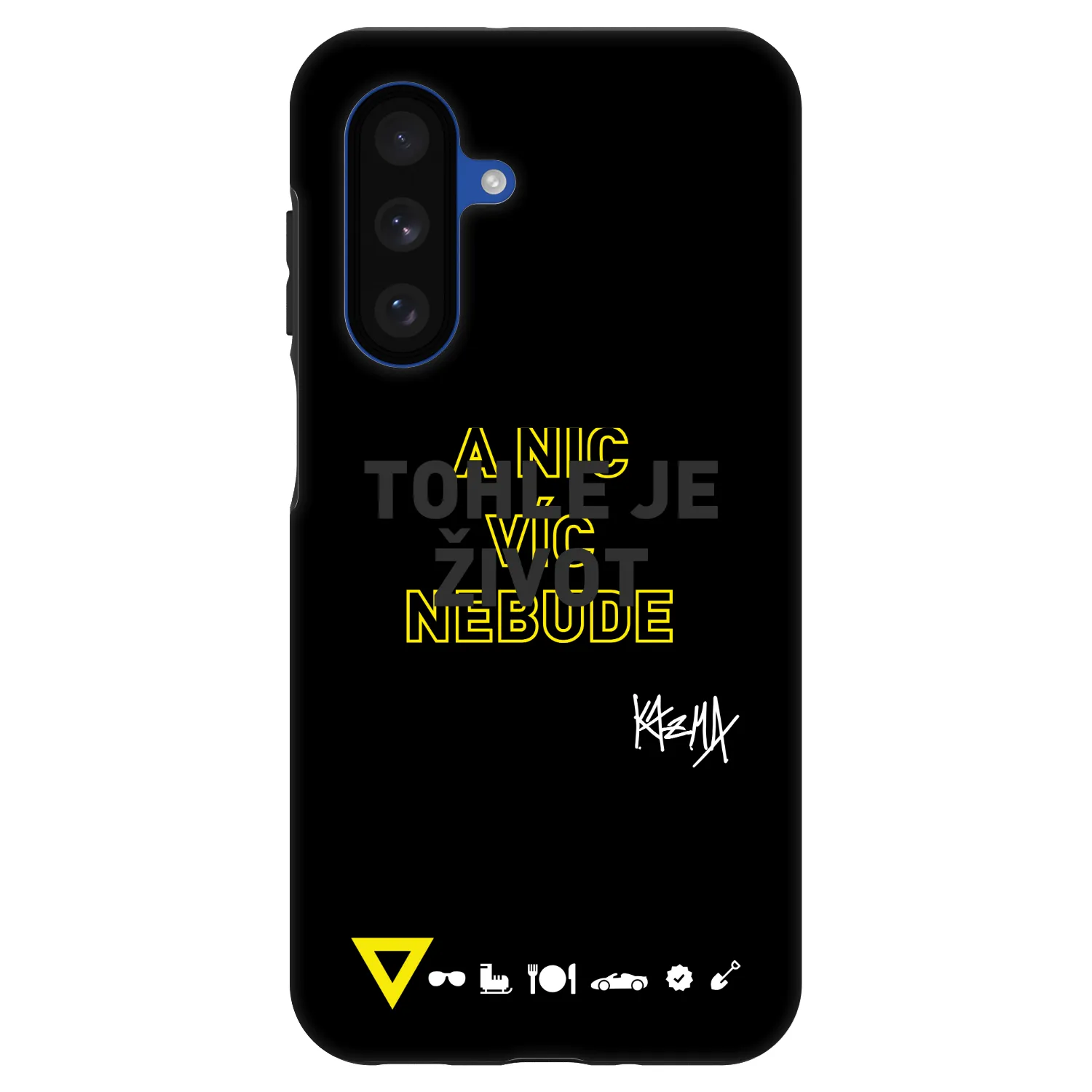 Picasee Fashion Case pre Samsung Galaxy A17 5G - Kazma - TOHLE JE ŽIVOT A NIC VÍC NEBUDE