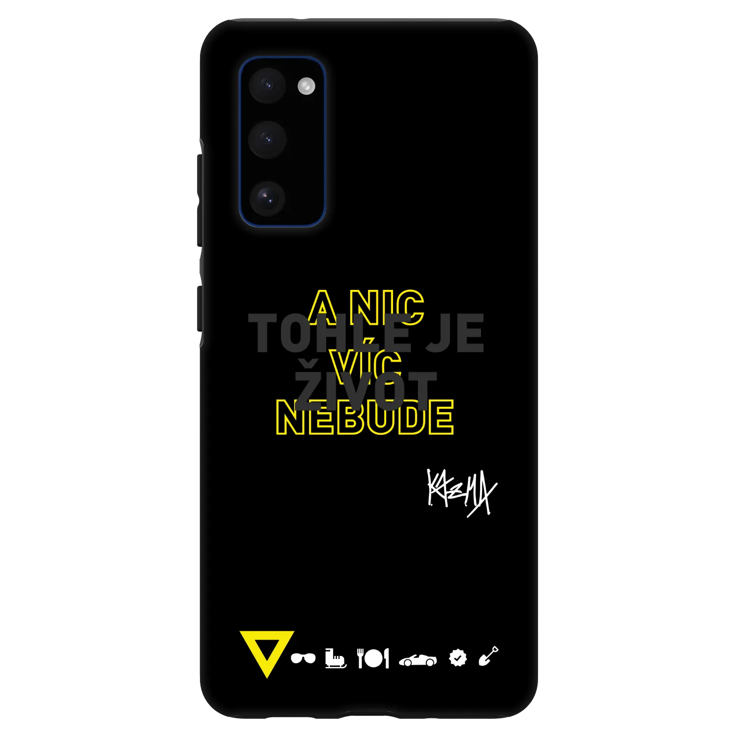 Picasee Fashion Case pre Samsung Galaxy S20 FE - Kazma - TOHLE JE ŽIVOT A NIC VÍC NEBUDE