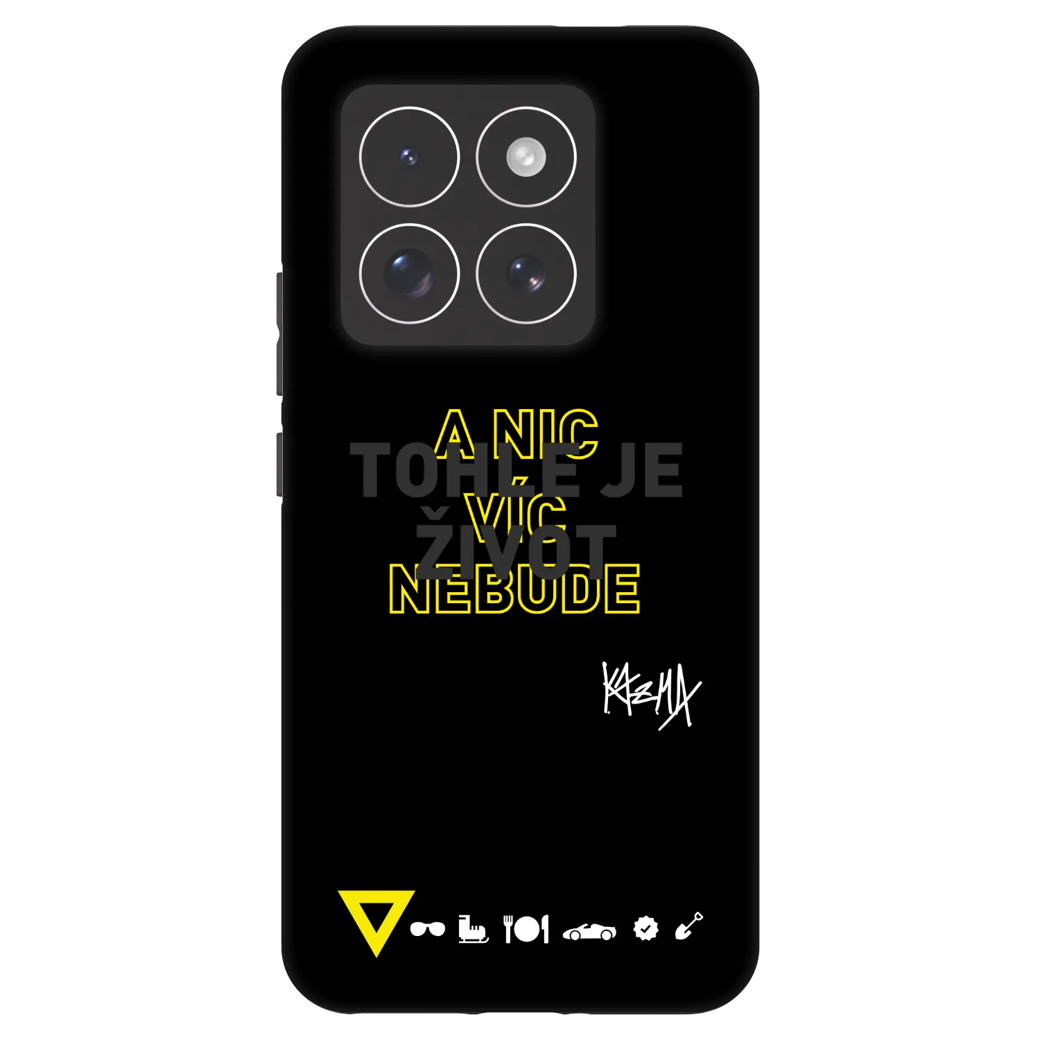 Picasee Fashion Case pre Xiaomi 14 Pro - Kazma - TOHLE JE ŽIVOT A NIC VÍC NEBUDE