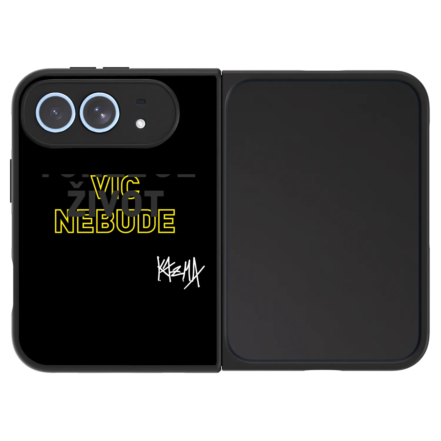 Picasee ULTIMATE CASE MagSafe pro Apple iPhone Ultra - Kazma - TOHLE JE ŽIVOT A NIC VÍC NEBUDE