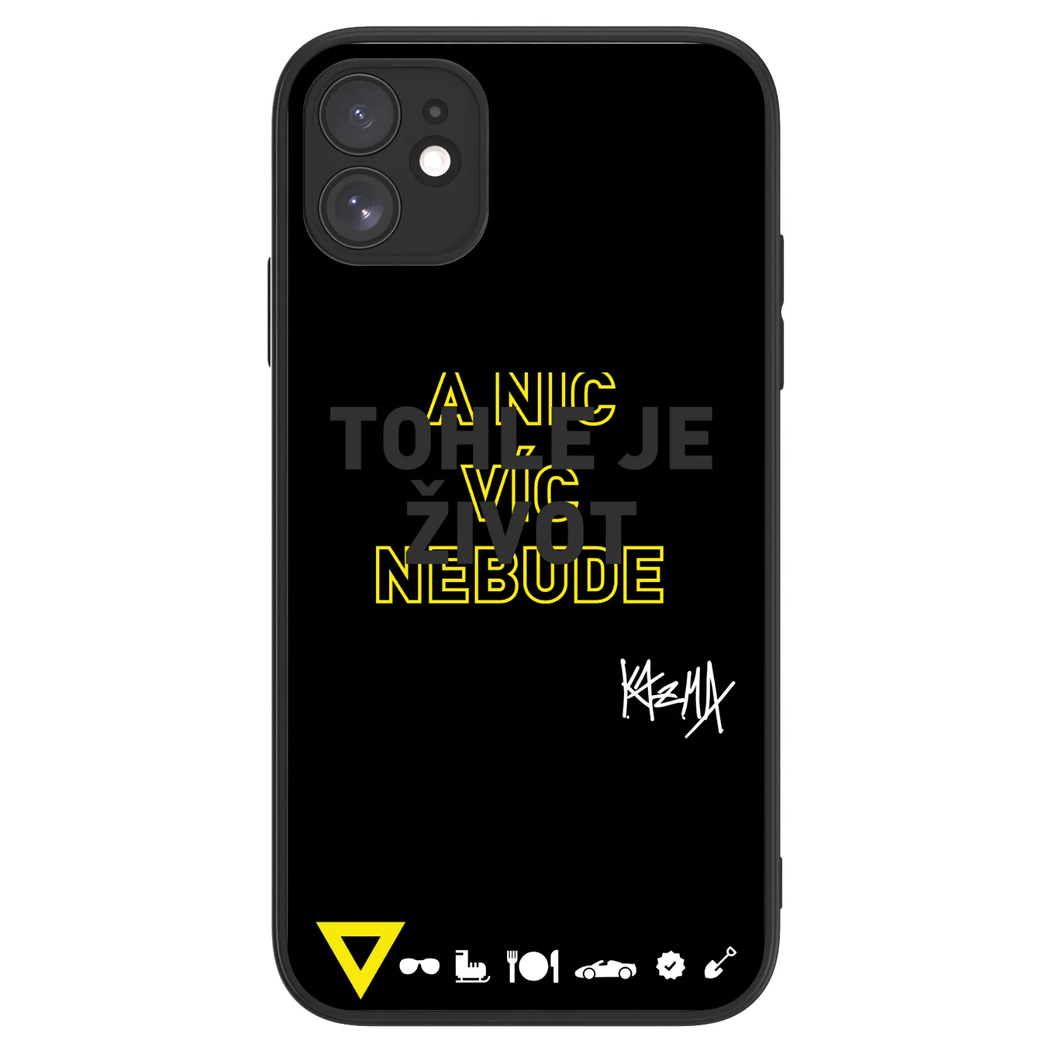Picasee ULTIMATE CASE pro Apple iPhone 11 - Kazma - TOHLE JE ŽIVOT A NIC VÍC NEBUDE