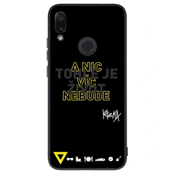 Obal pre Xiaomi Redmi Note 7 - Kazma - TOHLE JE ŽIVOT A NIC VÍC NEBUDE