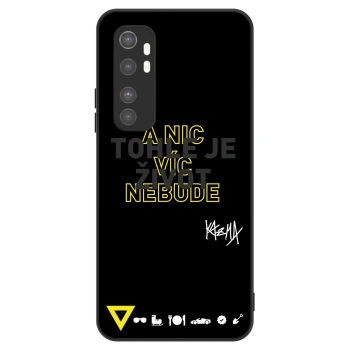 Obal pre Xiaomi Mi Note 10 Lite - Kazma - TOHLE JE ŽIVOT A NIC VÍC NEBUDE