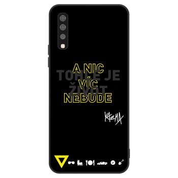 Obal pre Samsung Galaxy A70 A705F - Kazma - TOHLE JE ŽIVOT A NIC VÍC NEBUDE